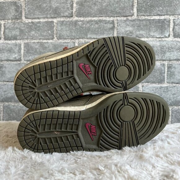 Nike Dunk Sky Hi Essential Desert Camo Sneakers Size 8.5 - Picture 8 of 8